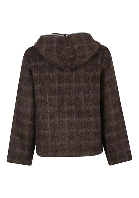 felpa full zip uomo marrone OUR LEGACY | M4256FD